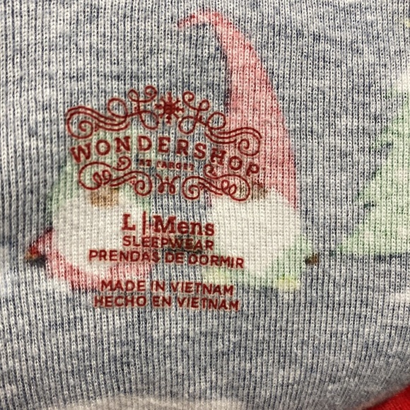 Wondershop large sleepwear/pajamas happy holidays - Picture 5 of 11